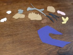 Einzelteile für die Chase-Geburtstagseinladung