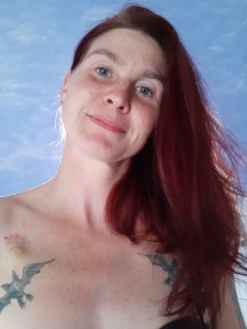 letztes Bild mit meinen langen Haaren am 4. Aug 2019