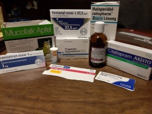 meine Medikamente während der Chemo