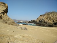 Fels in der Brandung