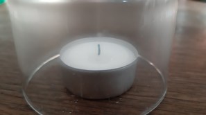 Kerze im Glas5