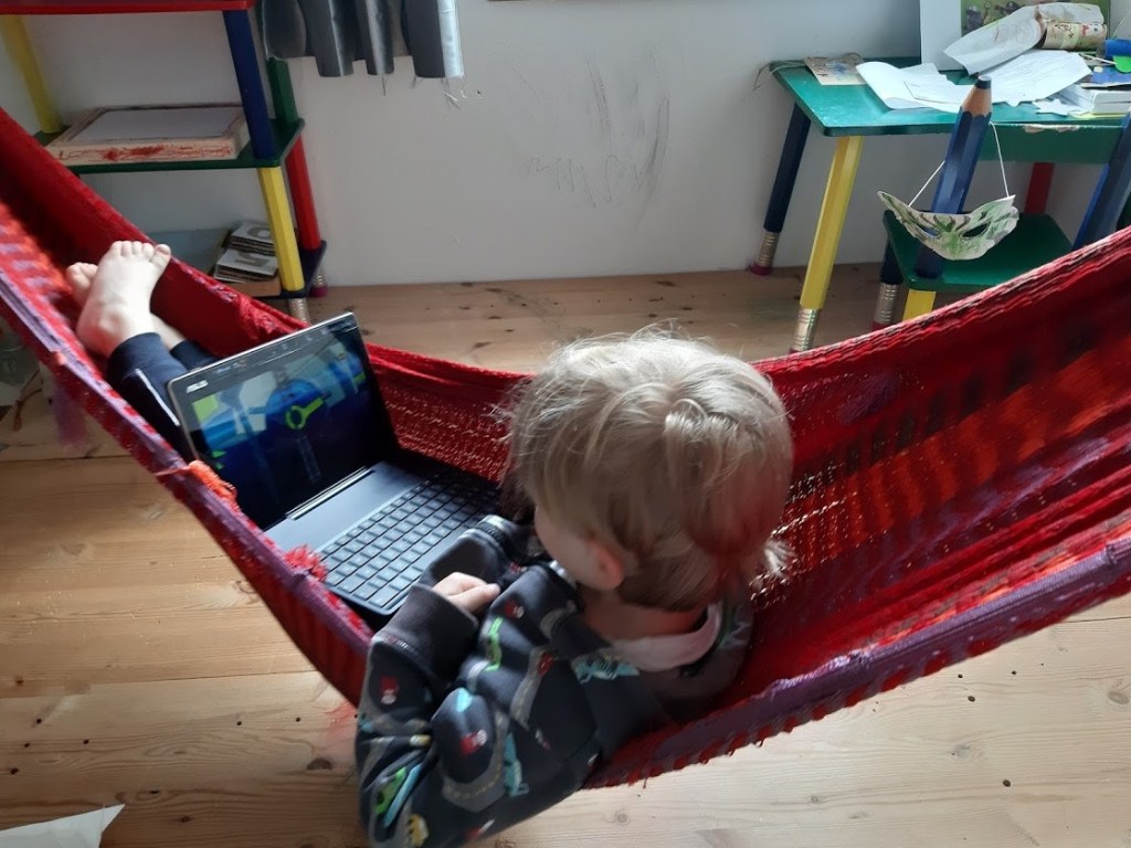 Bildschirmzeit von Kindern