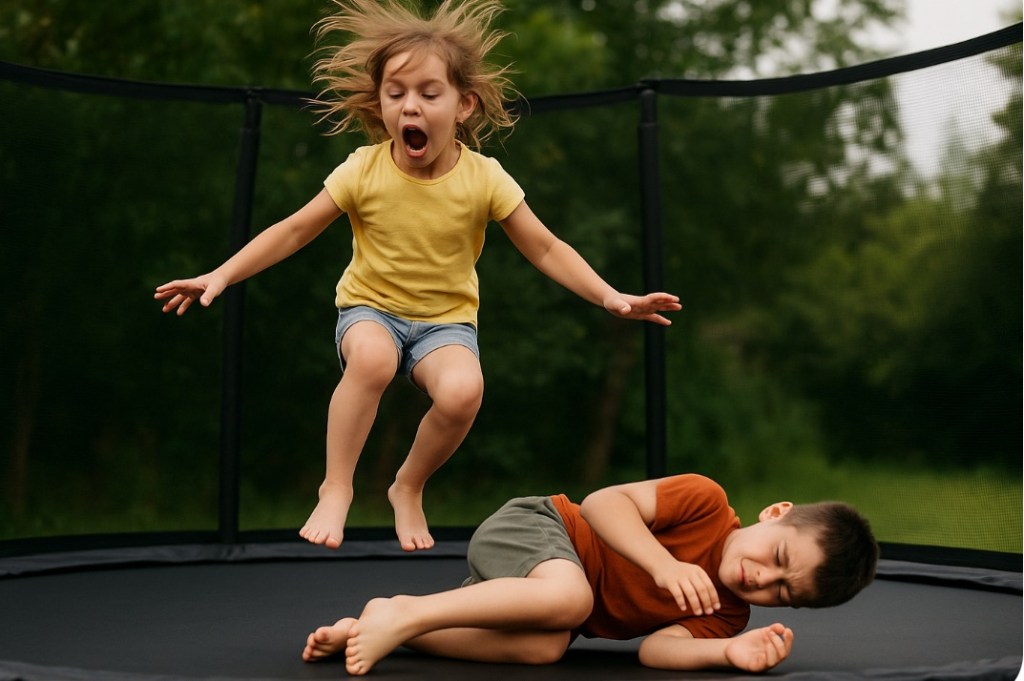 Hoch hinaus, tief gestürzt? – Trampolinspringen für Kinder und die unsichtbaren&nbsp;Gefahren